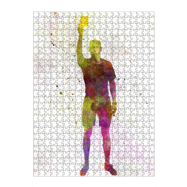 Puzzle Ravensburger "Referee in watercolor-a" artboxONE - Menschen,Sport / Fußball,Männer