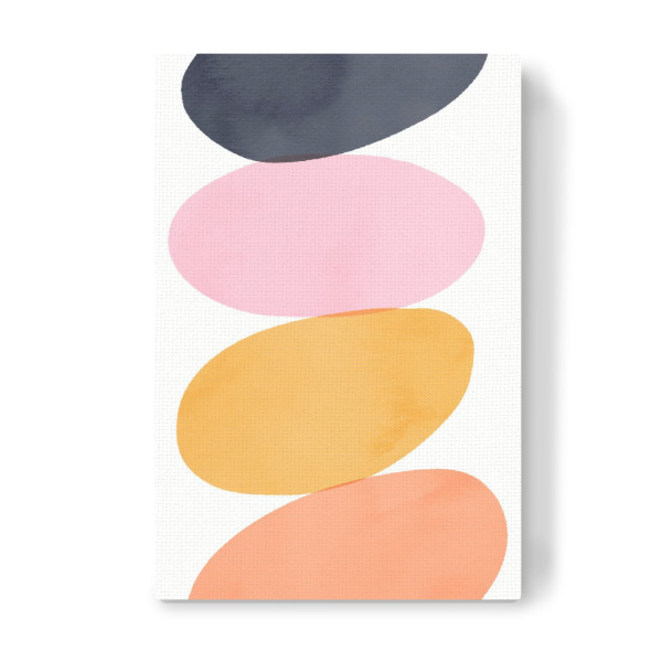 Leinwandbild "Bold Color Balance" artboxONE - Abstrakt,Geometrie