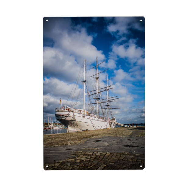 Metall Poster "Alte Schönheit" artboxONE - Reise,Architektur,Streetart