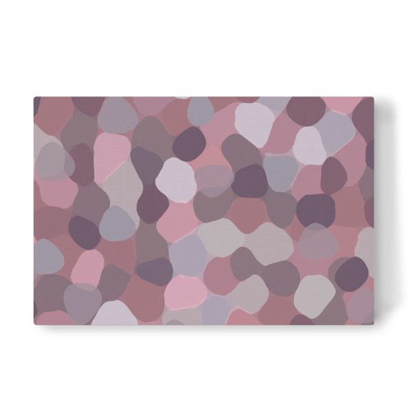 Leinwandbild "Mosaik Rosatöne Pastel" artboxONE - Natur,Abstrakt,Geometrie,Fashion,Für Mama