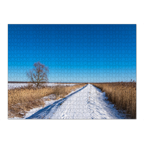 Puzzle Ravensburger "Deich bei Ahrenshoop" artboxONE - Natur,Reise
