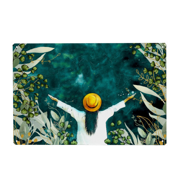 Metall Poster "Women life Happiness" artboxONE - Natur,Liebe