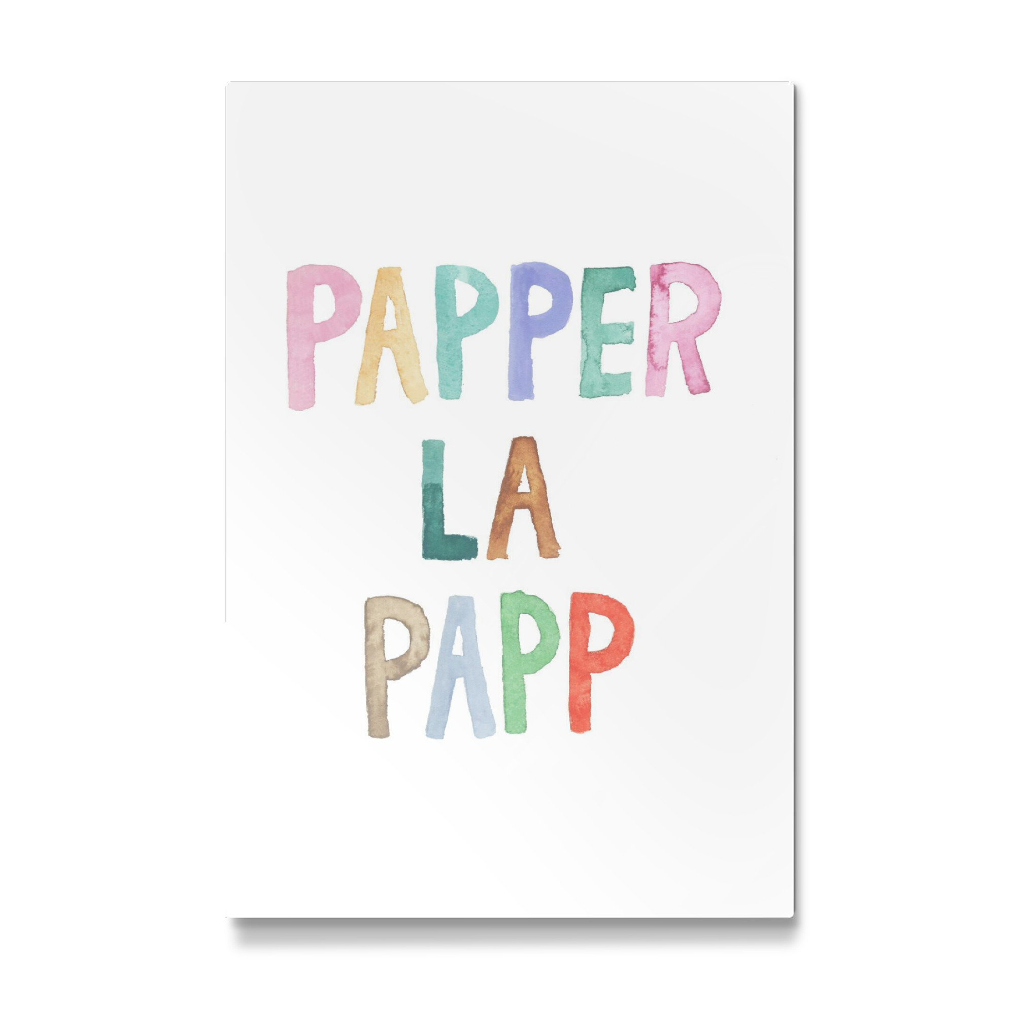 Galerie-Print "Papperlapapp Clean" 30x20 cm artboxONE