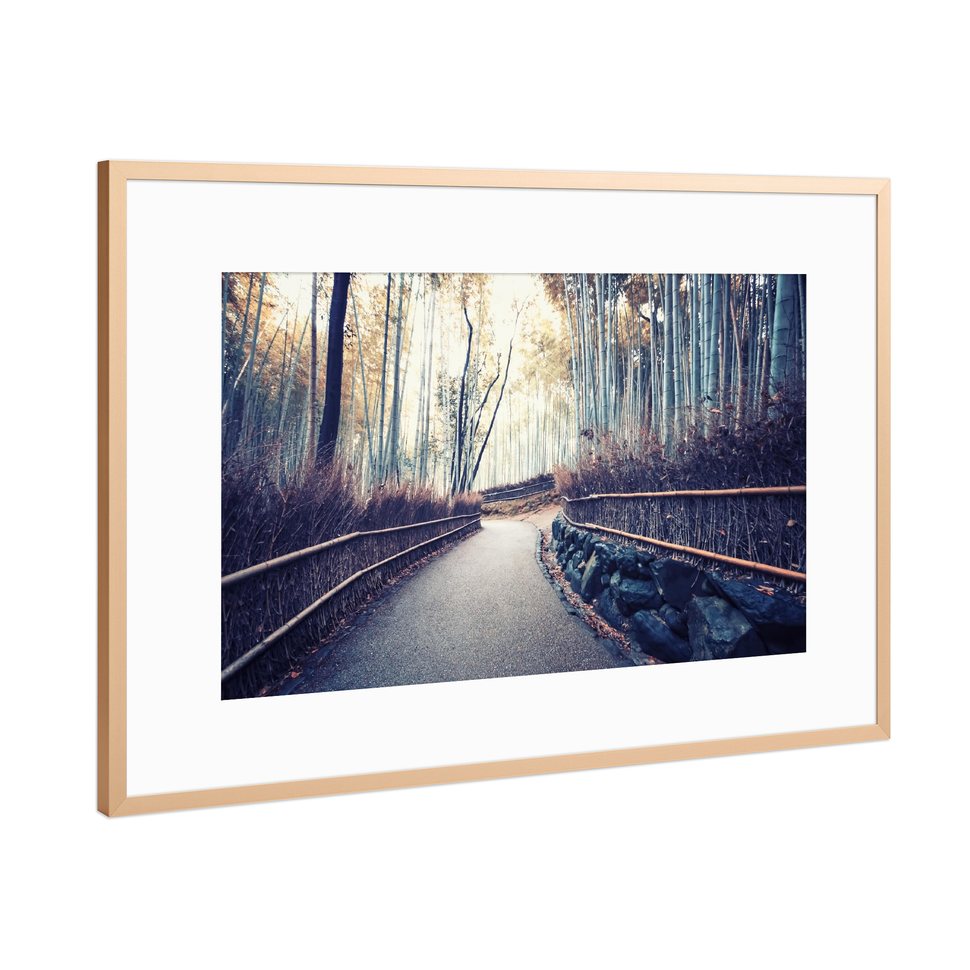Poster mit Rahmen Kupfer "Hidden Kyoto" artboxONE - Städte,Natur,Reise,Reise / Asien,Reise / Länder