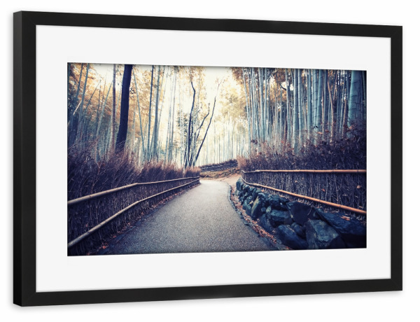 Poster mit Rahmen schwarz "Hidden Kyoto" artboxONE - Städte,Natur,Reise,Reise / Asien,Reise / Länder