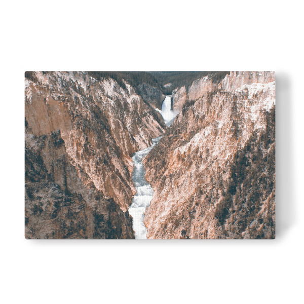 Leinwandbild "Yellowstone River Canyon" artboxONE - Natur,Reise,Reise / Länder
