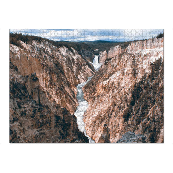 Puzzle Ravensburger "Yellowstone River Canyon" artboxONE - Natur,Reise,Reise / Länder