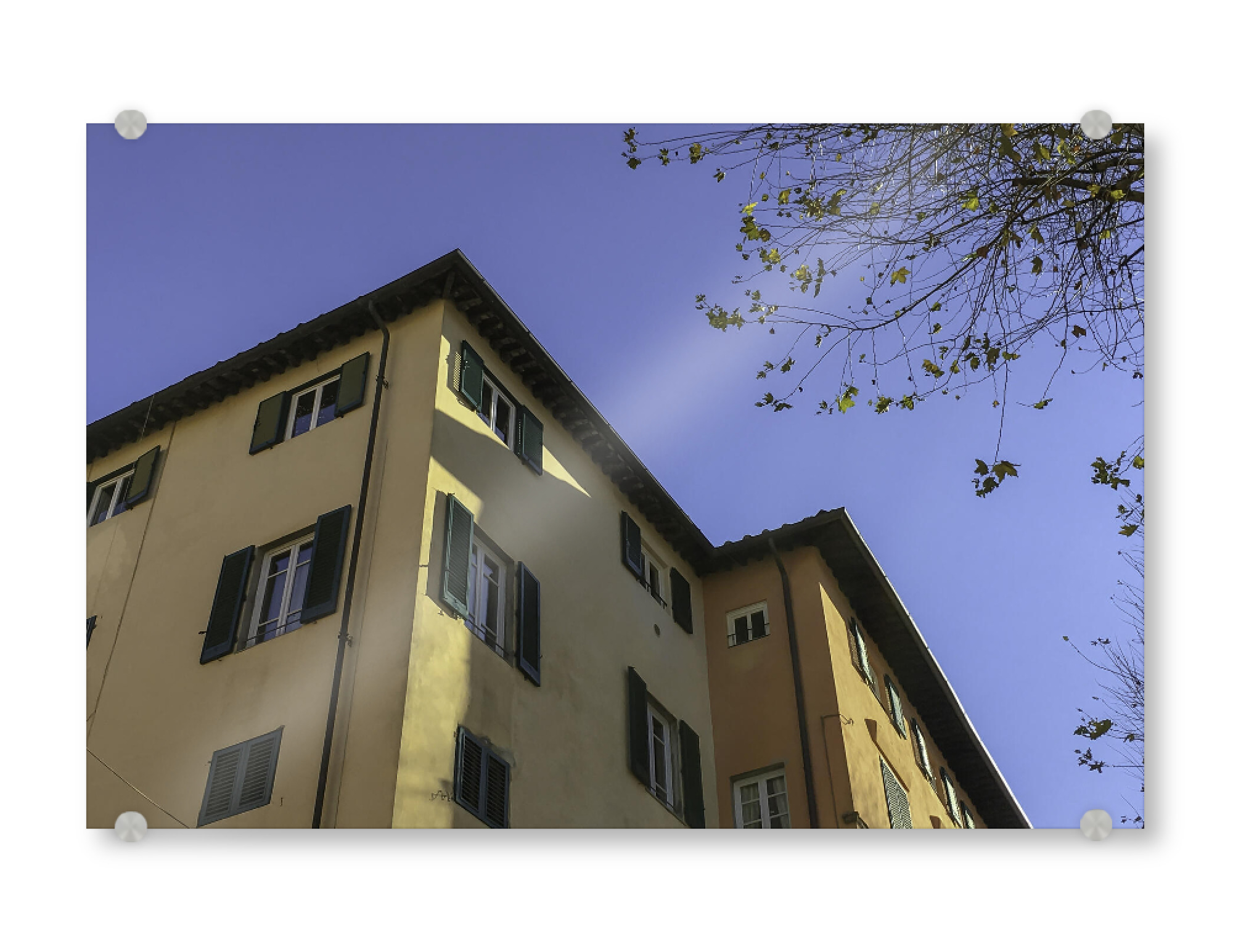 Acrylglasbild "Windows from Toscana" artboxONE - Städte,Reise,Architektur