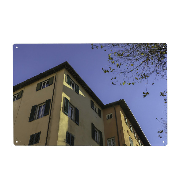 Holzbild "Windows from Toscana" artboxONE - Städte,Reise,Architektur