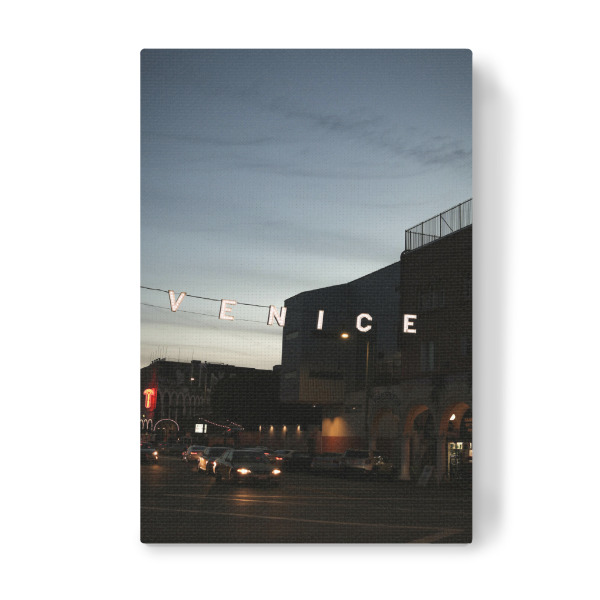 Leinwandbild "Venice, LA" artboxONE - Städte,Reise,Reise / Strand und Meer,Streetart,Städte / Los Angeles