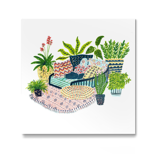 Galerie-Print "Anna Iavnir - Eine Pause" 30x30 cm artboxONE