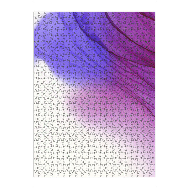 Puzzle Ravensburger "Abstract the Wind - Lila" artboxONE - Abstrakt