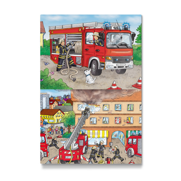 Galerie-Print "Feuerwehr Illustration" 30x20 cm artboxONE