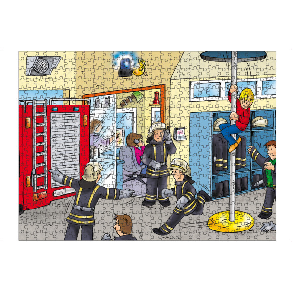 Puzzle Ravensburger "Feuerwehr C" artboxONE - Für Kinder,Comic,Menschen