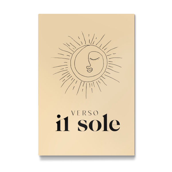 Galerie-Print "Towards the sun italian quote" 30x20 cm artboxONE
