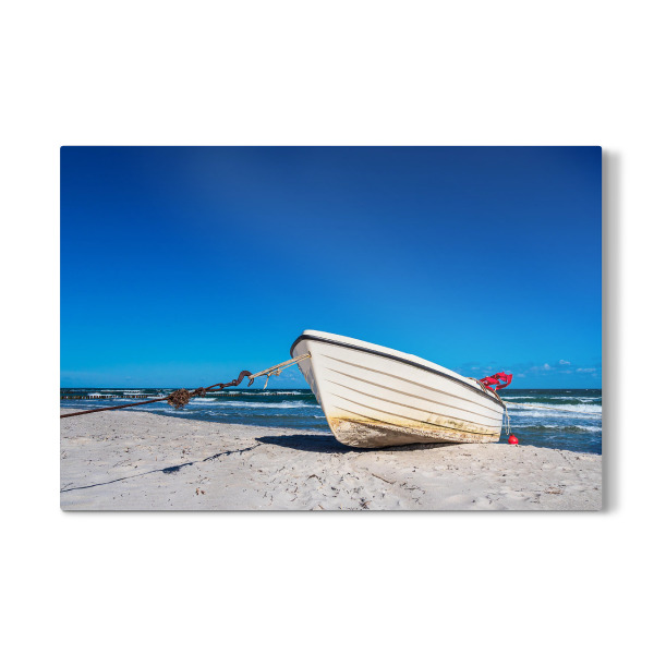 Galerie-Print "Ein Fischerboot in Zingst" 30x20 cm artboxONE