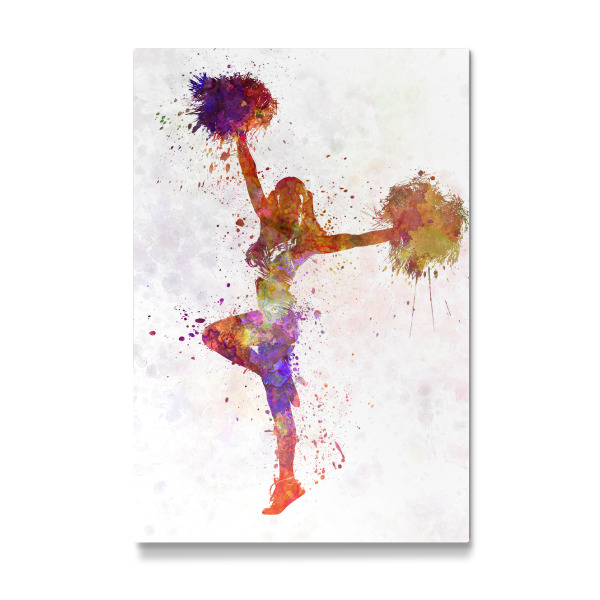 Galerie-Print "Young cheerleader in watercolor-j" 30x20 cm artboxONE
