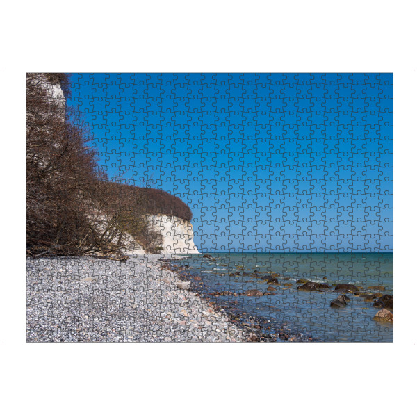 Puzzle Ravensburger "Kreidefelsen, Bäume und Steine" artboxONE - Natur,Reise,Reise / Strand und Meer