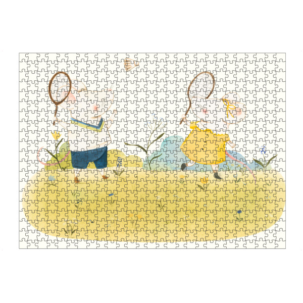 artboxONE Puzzle "Federball" artboxONE - Für Kinder,Tiere,Sport