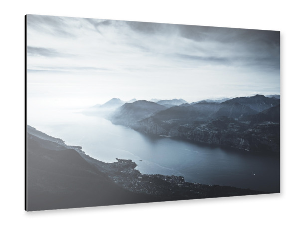 Alu-Dibond "Malcesine" 30x20 cm artboxONE