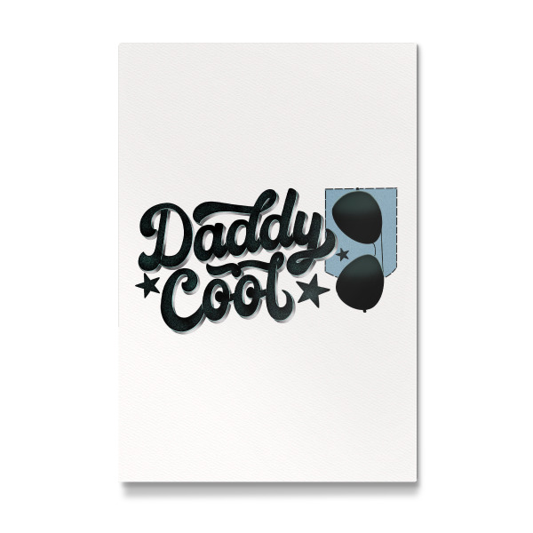 Galerie-Print "Daddy Cool. Retro-Stil Lettering" 30x20 cm artboxONE