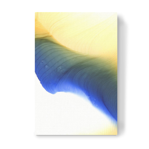 Leinwandbild "Blue Line - Art" artboxONE - Abstrakt