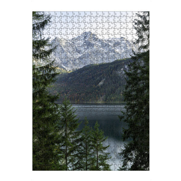 artboxONE Puzzle "Blick auf die Zugspitze" artboxONE - Natur,Reise