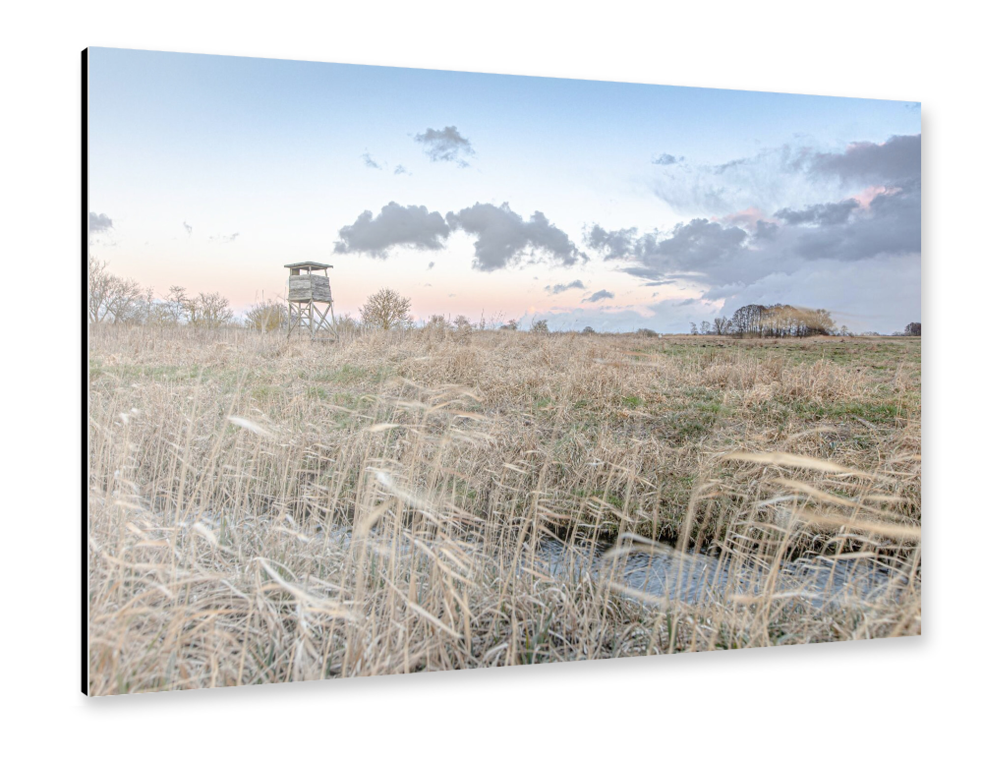Alu-Dibond "Auf dem Land" 75x50 cm artboxONE