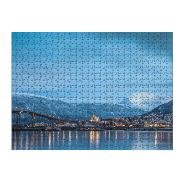 artboxONE Puzzle "Tromsö Polarnacht" artboxONE - Städte,Reise