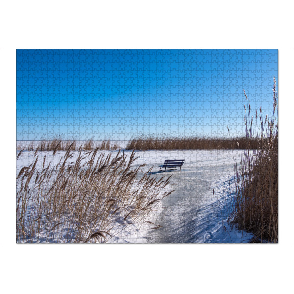Puzzle Ravensburger "Bodden bei Ahrenshoop" artboxONE - Natur,Reise