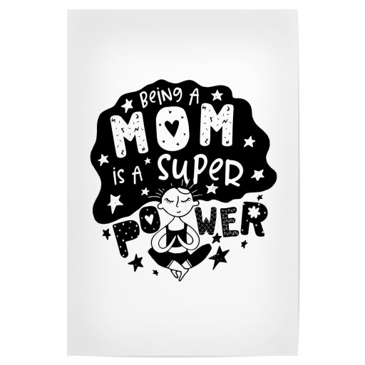 Mom Superpower black