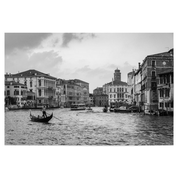 Poster "BW Venezia" artboxONE - Städte,Reise,Städte / Venedig
