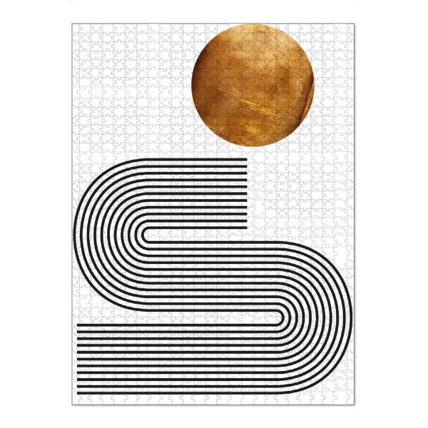 Puzzle Ravensburger "Abstrakte Studie" artboxONE - Abstrakt,Geometrie