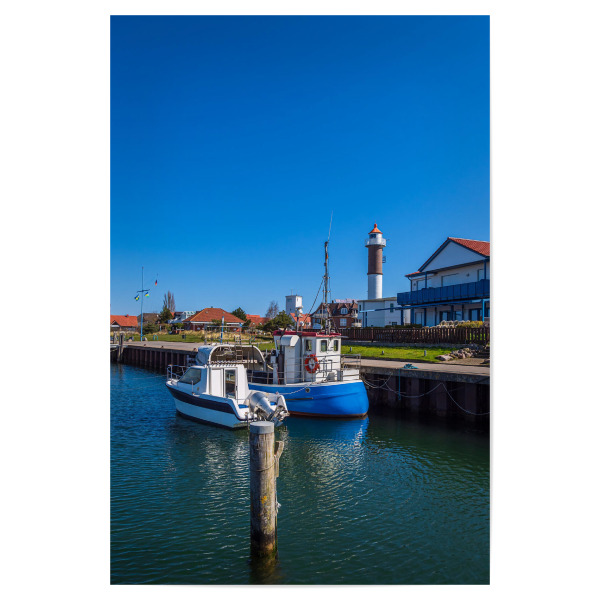 Poster 30x20 cm "Fischerboote in Timmendorf" artboxONE - Natur,Reise,Architektur,Reise / Strand und Meer