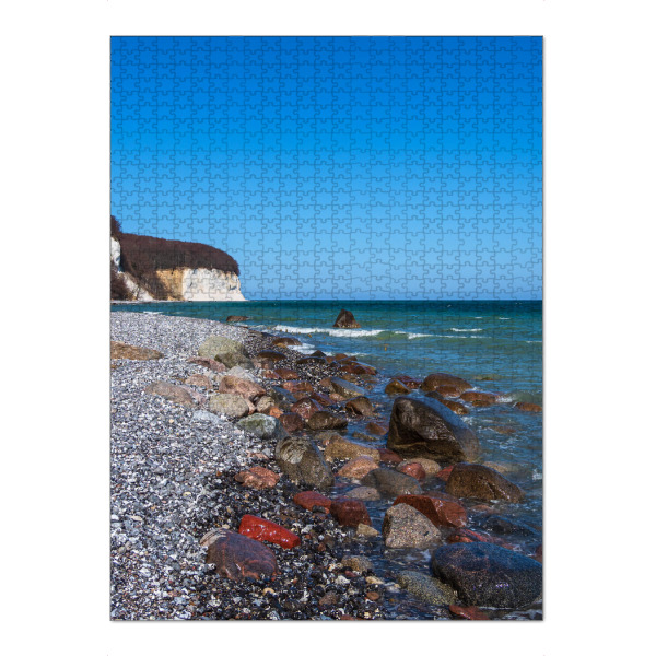 Puzzle Ravensburger "Bäume, Steine und Kreidefelsen" artboxONE - Natur,Reise,Reise / Strand und Meer