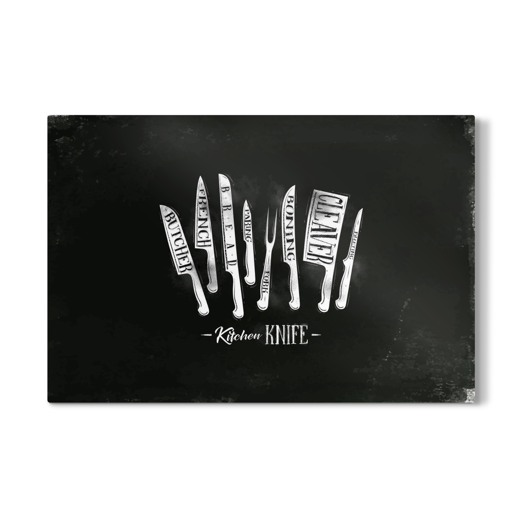 Galerie-Print "Сutting knife chalk" 30x20 cm artboxONE