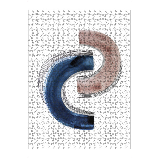 Puzzle Ravensburger "Buffiere - Ergänzung" artboxONE - Abstrakt