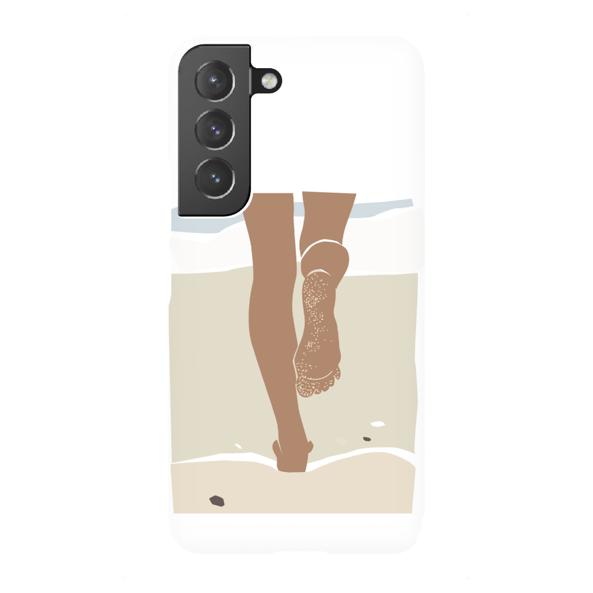"Sandy beach legs"für Samsung Galaxy - Premium-Case Handyhülle artboxONE