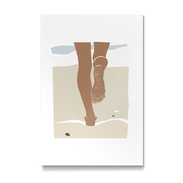 Galerie-Print "Sandy beach legs" 30x20 cm artboxONE