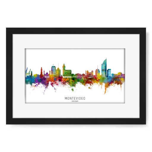 Montevideo Skyline Uruguay txt