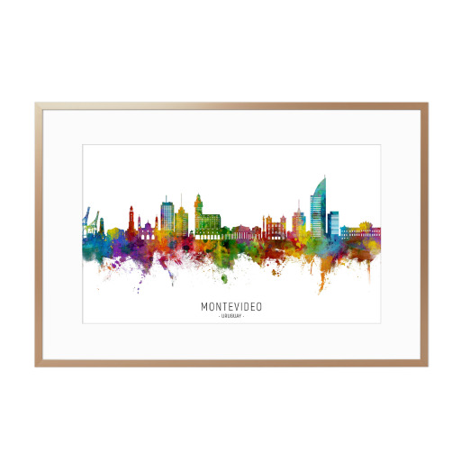 Montevideo Skyline Uruguay txt