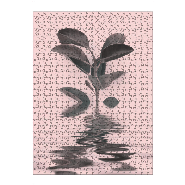 Puzzle Ravensburger "Leaf And Water Zen Harmony" artboxONE - Natur,Floral