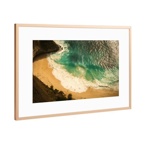 Poster mit Rahmen Kupfer "Nusa Penida" artboxONE - Natur,Reise,Reise / Strand und Meer,Reise / Asien,Reise / Länder