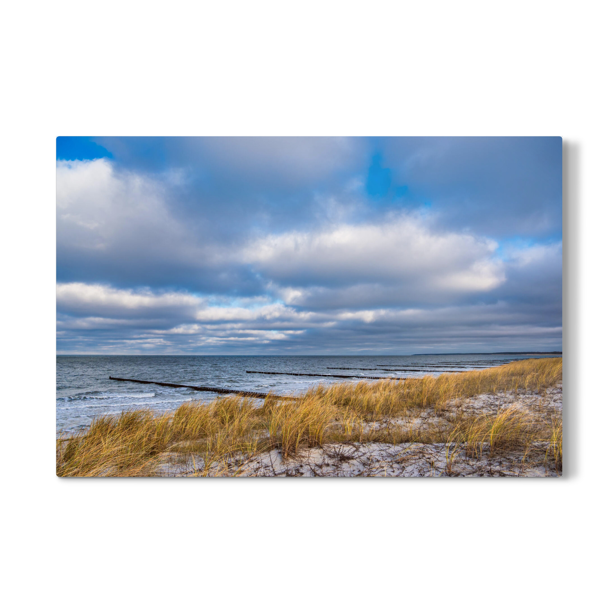 Galerie-Print "Düne und Buhnen" 75x50 cm artboxONE