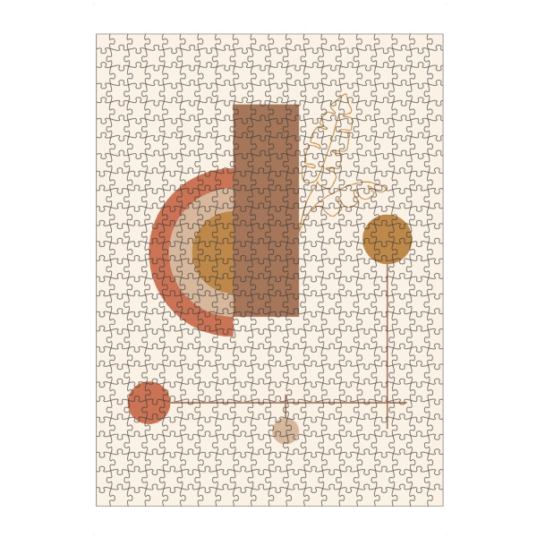 artboxONE Puzzle "Balanced Geometric Desert" artboxONE - Abstrakt,Geometrie