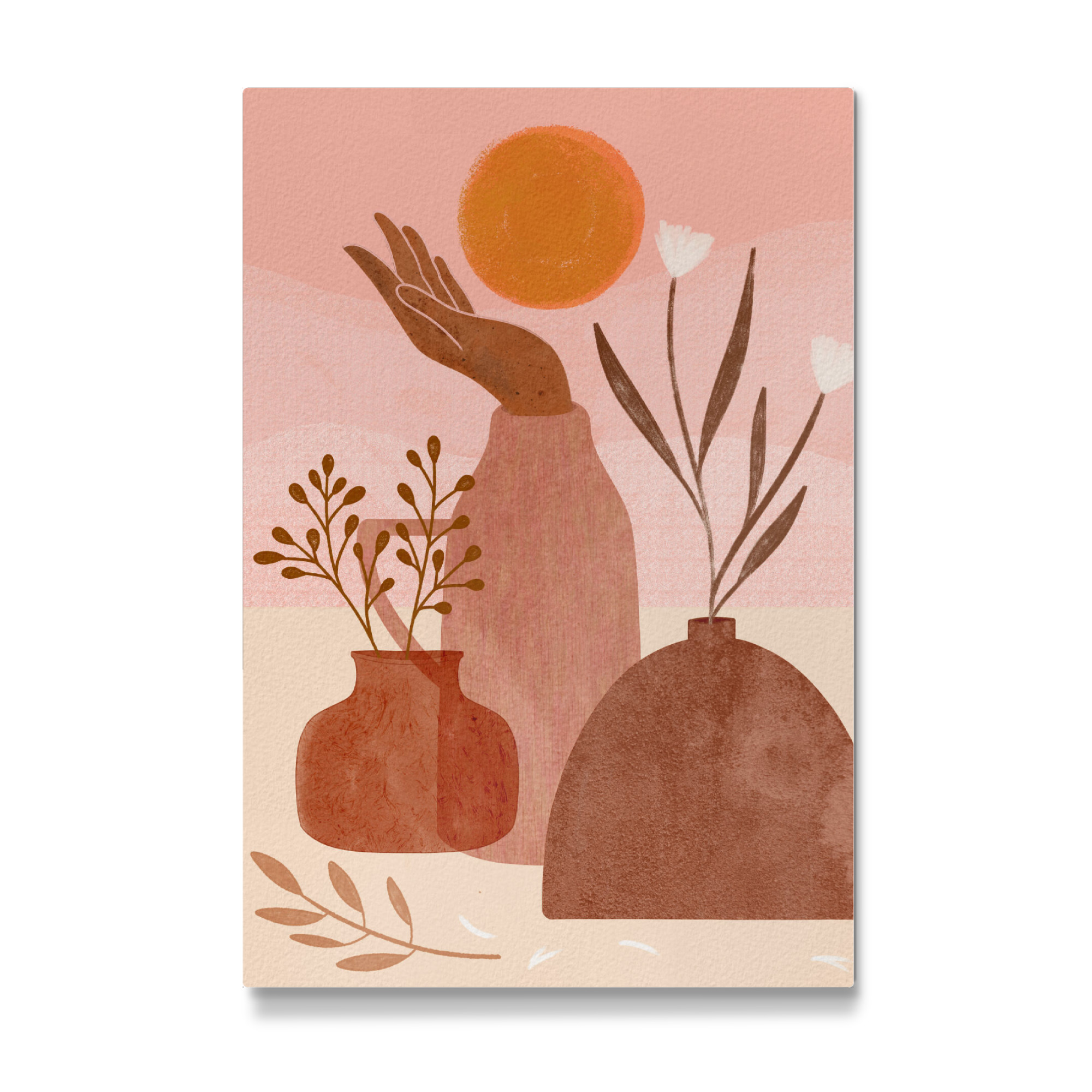 Galerie-Print "Abstraktes Blumenbouquet" 75x50 cm artboxONE