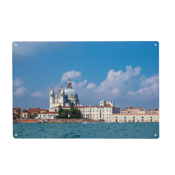 Holzbild "Historische Kirche" artboxONE - Reise,Architektur,Städte / Venedig,Reise / Länder