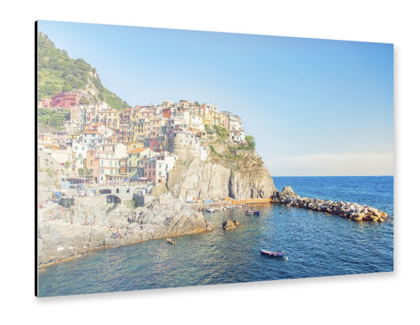 Alu-Dibond "Manarola village" 30x20 cm artboxONE
