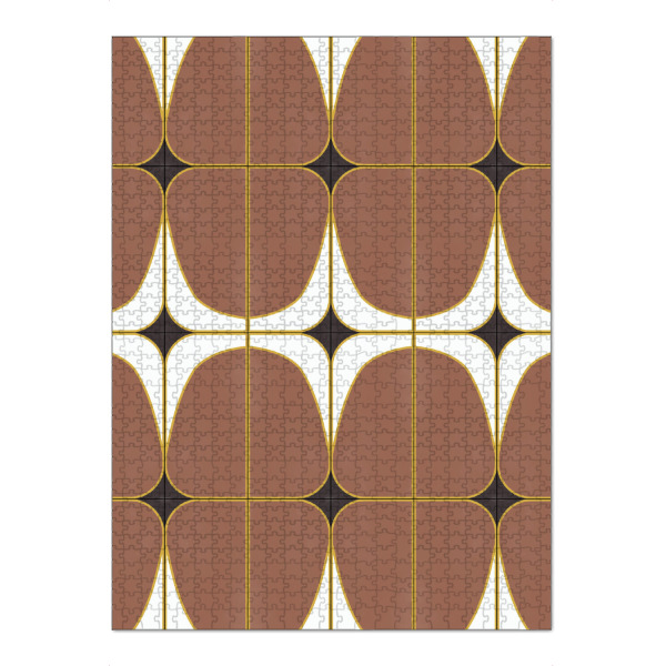 Puzzle Ravensburger "Elegant Sassy Seventies Tiles" artboxONE - Abstrakt,Geometrie - Tiles,Pattern,Sassy,Abstract,Abstrakt,Geometrie,Geometry,Formen