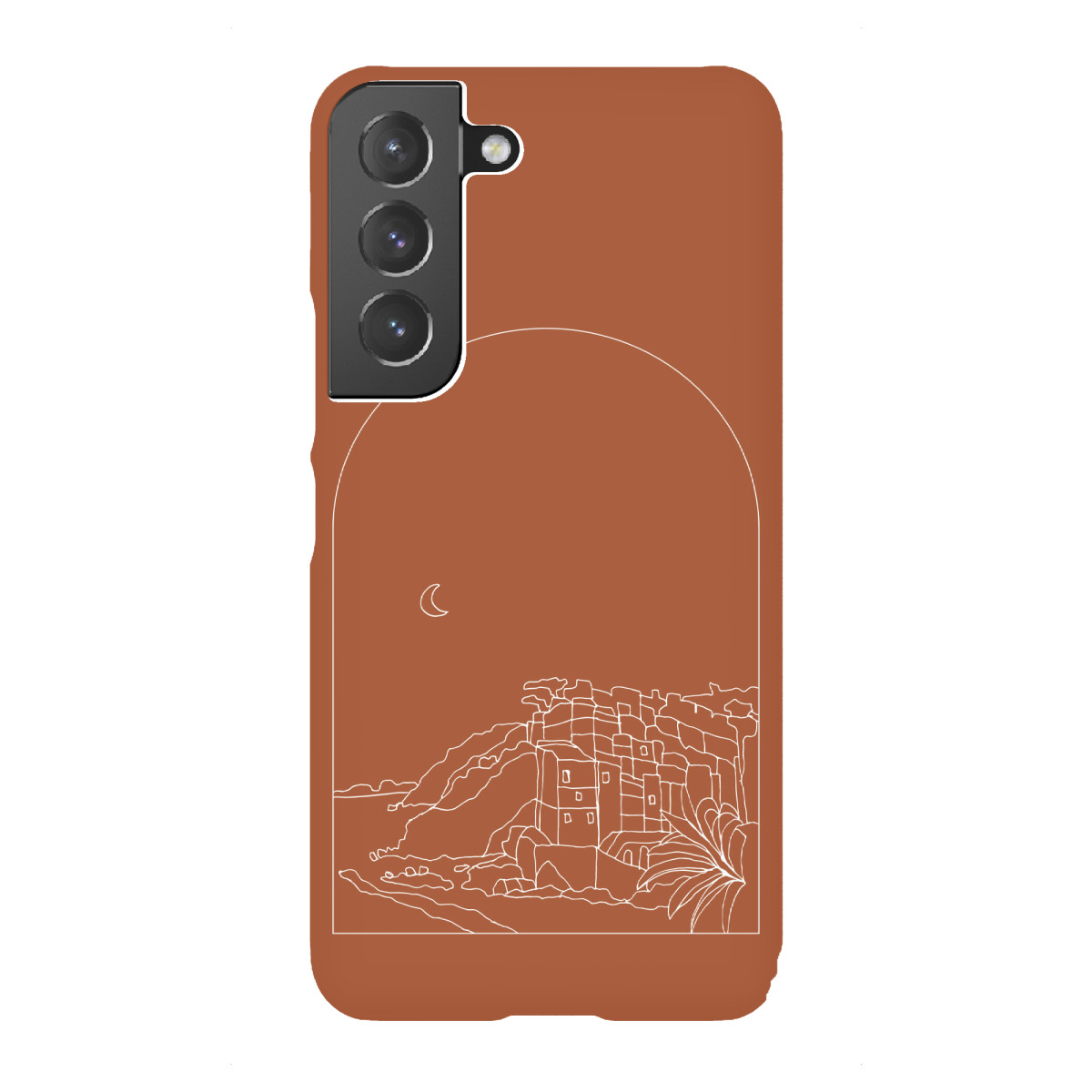 "Italy Cinque Terre Abstract Art"für Samsung Galaxy - Premium-Case Handyhülle artboxONE